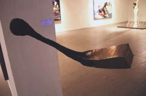 “Lalu?“ • x 30 x 15cm  • Stainless Steel • 2010